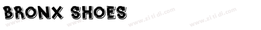 BRONX SHOES字体转换